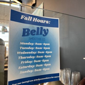 Belly Smoothie - Coffee & Tea Near Me - Ruston, Washington