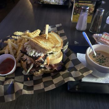 The Cellar Bar & Grille - Pastrami Sandwich and Lobster Bisque - New American Near Me - Lexington, Kentucky The Cellar Bar & Grille - Pastrami Sandwich and Lobster Bisque - New American Near Me - Lexington, Kentucky