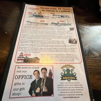 Cooper's Seafood House - Seafood Near Me - Scranton, Pennsylvania