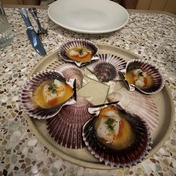 Saffy's - Peruvian scallop crudo - Middle Eastern Near Me - Los Angeles, California