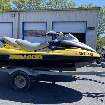 Fastsigns - Macon - Jet ski vinyl installation - Signmaking Near Me - Macon, Georgia