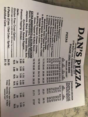 Dan's Pizza by null