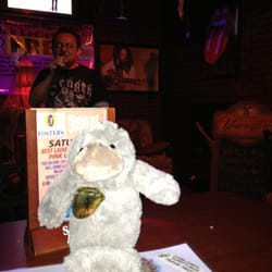 In Cahoots - Mark the manatee enjoying some karaoke