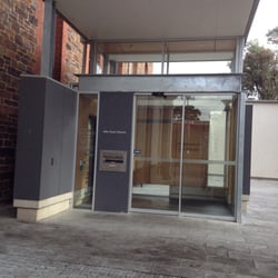 Norwood, Payneham & St Peters Library Service - Entrance with returns chute