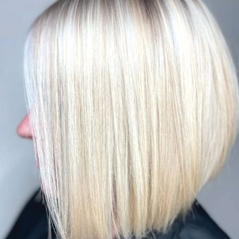 The Loft Studio Salon by Mika - Clean short bob hair cut with healthy blonde highlights. The Loft Salon, Tehachapi, CA - Hair Stylists Near Me - Tehachapi, California The Loft Studio Salon by Mika - Clean short bob hair cut with healthy blonde highlights. The Loft Salon, Tehachapi, CA - Hair Stylists Near Me - Tehachapi, California