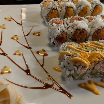 Fuji Yama - Closer up of spicy maki combo - Japanese Near Me - Grand Rapids, Michigan Fuji Yama - Closer up of spicy maki combo - Japanese Near Me - Grand Rapids, Michigan