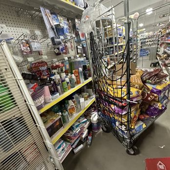 Dollar General - a shopping cart in a grocery store - Discount Store Near Me - Greensboro, North Carolina