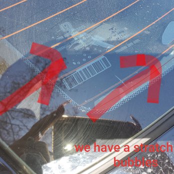 IE Tint Shop - More scratches & bubbles day 5 - Home Window Tinting Near Me - Ontario, California