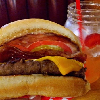 Steer'n Stein - The BACON CHEESEBURGER will deliciously fill ya up! - Steakhouses Near Me - Moreno Valley, California