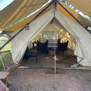 Under Canvas Mount Rushmore - Safari tent - Campgrounds Near Me - Keystone, South Dakota