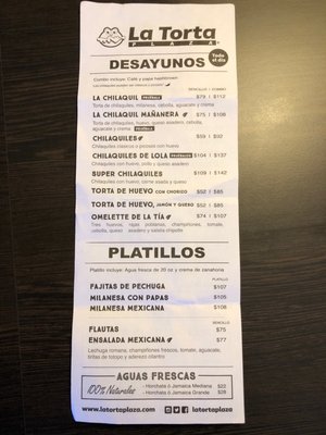 Menu photo 2 La Torta Plaza Tijuana, BCN
