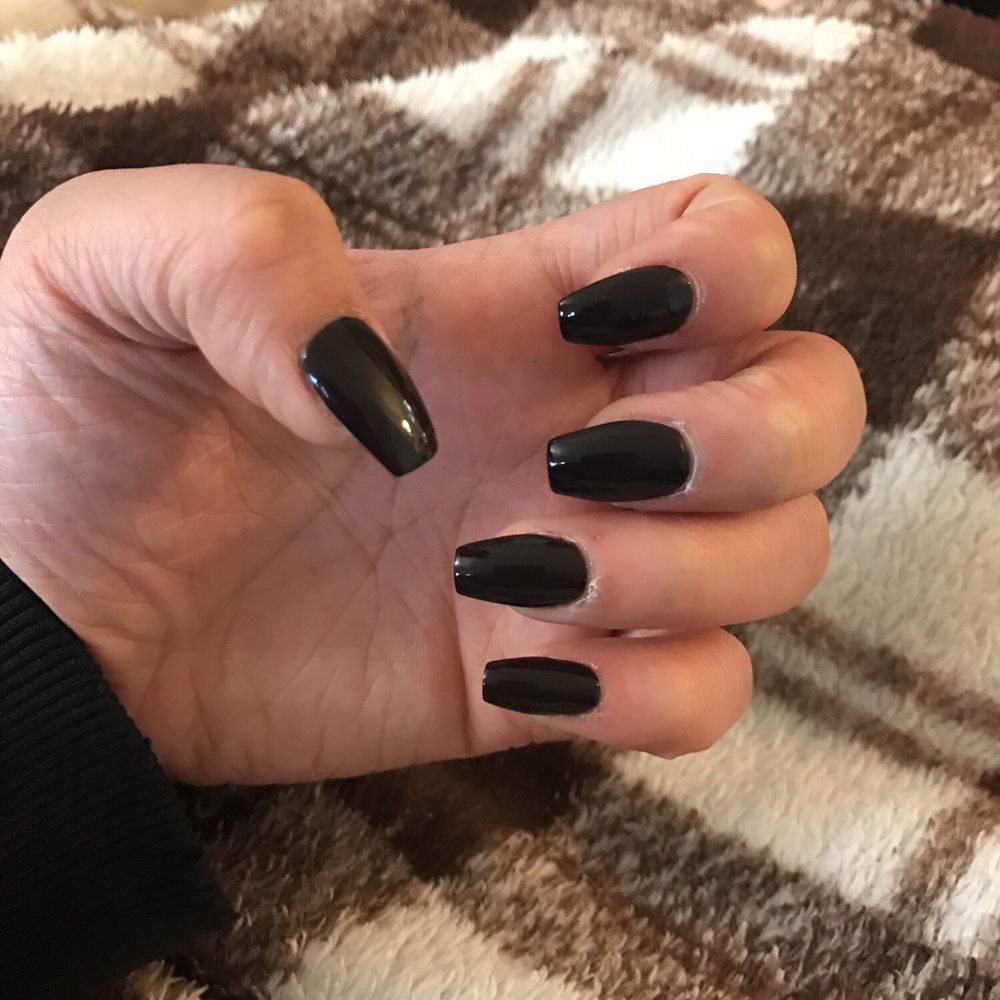 Nail Code - Dark chocolate coffin acrylics - Nail Salons Near Me - Shoreline, Washington Nail Code - Dark chocolate coffin acrylics - Nail Salons Near Me - Shoreline, Washington