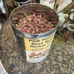 Pink French Rose Bud Tea Pink French Rose Bud Tea