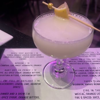 Rosé by Peno - Death Drop Martini cocktail - Seafood Near Me - Saint Louis, Missouri