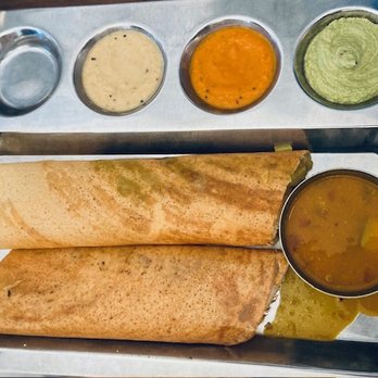 Udupi Palace - Stuffed dosa with potatoes - Indian Near Me - San Francisco, California