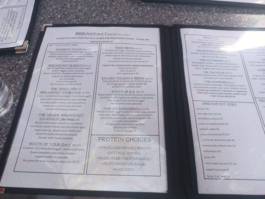 Menu photo 3 Roots Café East Millcreek, UT