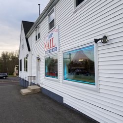 Entrance on the side of the building