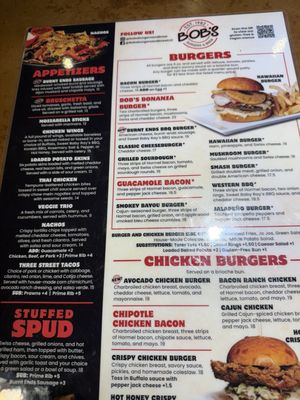 Menu photo 1 Bob's Burgers and Brew Puyallup, WA