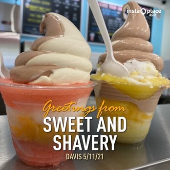 Sweet and Shavery - 05.11.21 Italian ice with custard - Desserts Near Me - Davis, California Sweet and Shavery - 05.11.21 Italian ice with custard - Desserts Near Me - Davis, California
