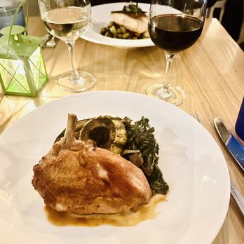 La Plage - Green Circle Chicken and Faroe Island Salmon - Desserts Near Me - Westport, Connecticut