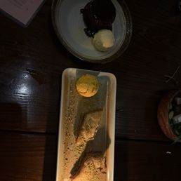 Baklava, chocolate lava cake Baklava, chocolate lava cake