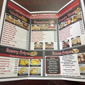 Sweet Desert Cafe - Menu - Cafes Near Me - Tempe, Arizona