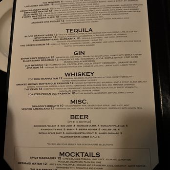 Napoli 3 - Cocktail menu - Wine Bars Near Me - St Charles, Missouri