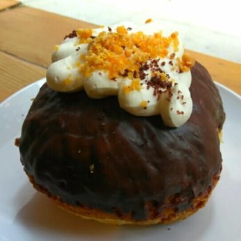 Bibble & Sip - Hazelnut Chocolate Cream Puff! - Coffee & Tea Near Me - New York, New York Bibble & Sip - Hazelnut Chocolate Cream Puff! - Coffee & Tea Near Me - New York, New York