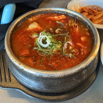 Park's BBQ - Tofu Stew with Seafood - Barbeque Near Me - Los Angeles, California Park's BBQ - Tofu Stew with Seafood - Barbeque Near Me - Los Angeles, California