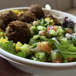 Flame & Skewers - Falafel Bowl