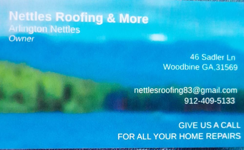 Slide of Nettles Roofing and More