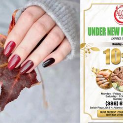 Aloha Nails - Where Nails Meet Artistry at Aloha Nail Bar! Phone: (386) 677 3777. Address: Bellair Plaza, 2663 N. Atlantic Ave, Daytona Beach, FL 32118.