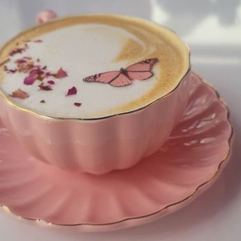 Kouklas Cafe - Pretty latte - Bakeries Near Me - San Diego, California