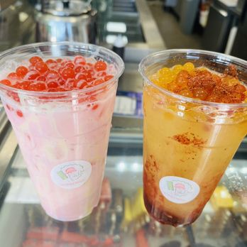 Vida Dulce - Agua Frescas with boba. Instagram/TikTok: @raleating - Desserts Near Me - Knightdale, North Carolina