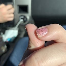 Chipped in under 24 hours, and not even the color I wanted!