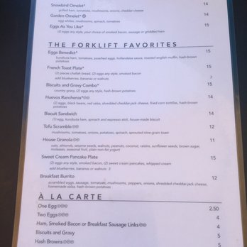 The Forklift - Breakfast & Brunch Near Me - Snowbird, Utah