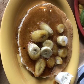 Squeeze In - Jack Johnson Banana Walnut Pancakes (contains honey). so amazing! - Breakfast & Brunch Near Me - Carson City, Nevada Squeeze In - Jack Johnson Banana Walnut Pancakes (contains honey). so amazing! - Breakfast & Brunch Near Me - Carson City, Nevada