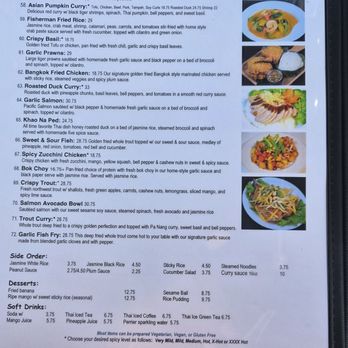 Ladda Thai House - July 2026 menu - Thai Near Me - Portland, Oregon