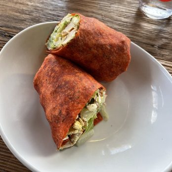 Finney's Crafthouse - Orange - Cobb Salad but made into a wrap - New American Near Me - Orange, California Finney's Crafthouse - Orange - Cobb Salad but made into a wrap - New American Near Me - Orange, California