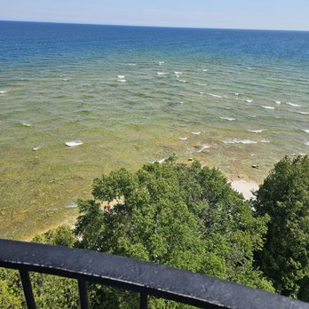 Cana Island Lighthouse - From the top! - Landmarks & Historical Buildings Near Me - Baileys Harbor, Wisconsin