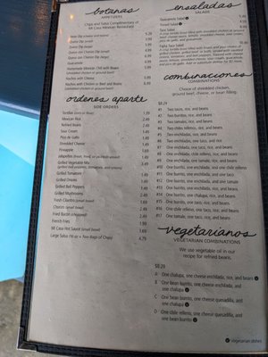 Menu photo 5 Mi Casa Kirksville, MO