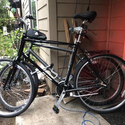 Gresham Bicycle Center - Bigger bike frame and wheels. Thx gbc