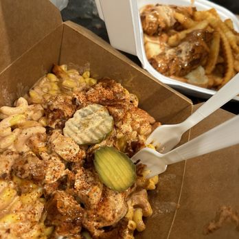 Hotbox Chicken - Shosho's Loaded Fries , two Habibi Tender - Halal Near Me - Anaheim, California Hotbox Chicken - Shosho's Loaded Fries , two Habibi Tender - Halal Near Me - Anaheim, California