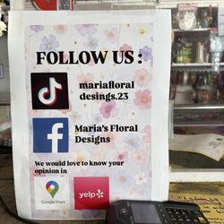 Maria's Floral Designs - Socials
