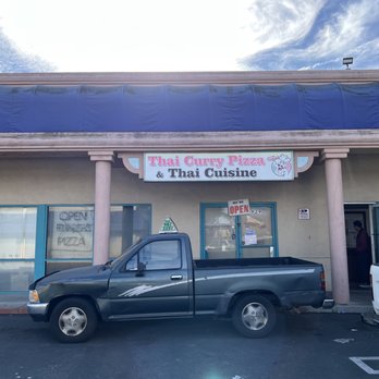 Thai Curry Pizza - Front - Pizza Near Me - Long Beach, California Thai Curry Pizza - Front - Pizza Near Me - Long Beach, California