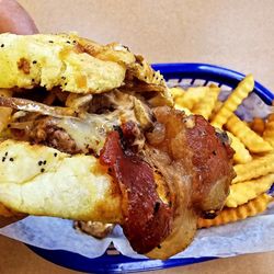 Vicky Lou’s Burgers - The BOMB burger