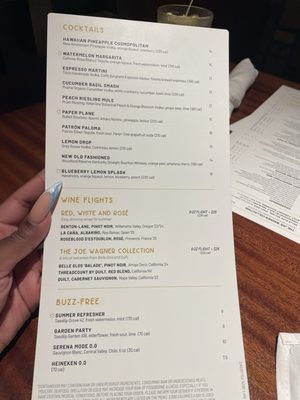 Menu photo 2 Seasons 52 Coral Gables, FL