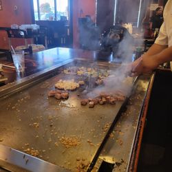 Kansai Japanese Steakhouse - View from my seat