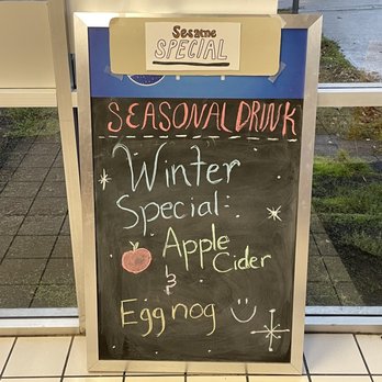 Sesame Donuts - Sign - Donuts Near Me - Portland, Oregon Sesame Donuts - Sign - Donuts Near Me - Portland, Oregon