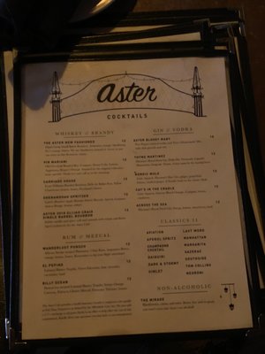 Menu photo 8 Aster Cafe Minneapolis, MN